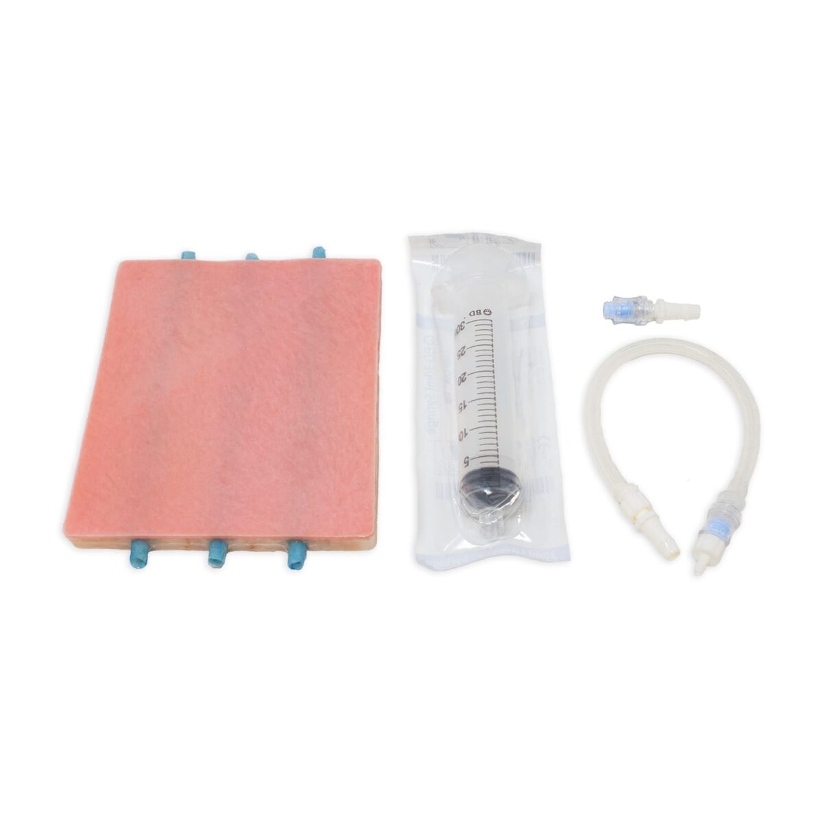 Lifelike Biotissue Venipuncture Pad with Syringe